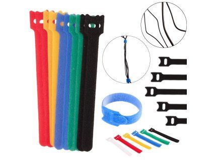 70683 suchy zip organizer na kabely 150 mm x 12 mm sada 12 ks 1000