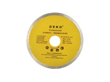 71592 stit prumer 115 mm plny geko 100 200