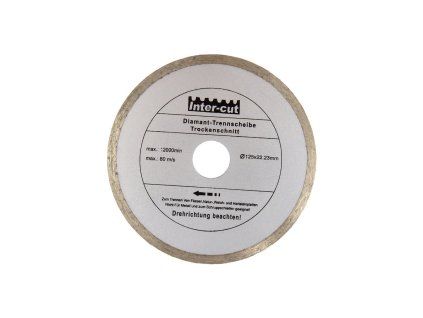 71607 stit prumer 125 mm plny sedy 100