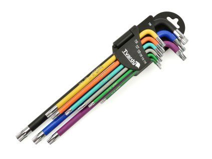 72075 torx klice barva t10 t50 9 ks s2 dlouhe 229 mm 24