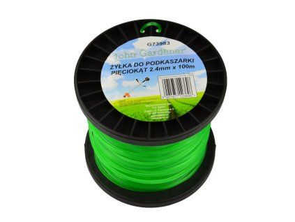72864 vlasec pro strunovou sekacku petiboky 2 4 mm x 100 m 24