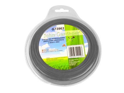 72972 vlasec pro vyzinacku vyztuzeny kulaty 2 4 mm x 50 m 10 40