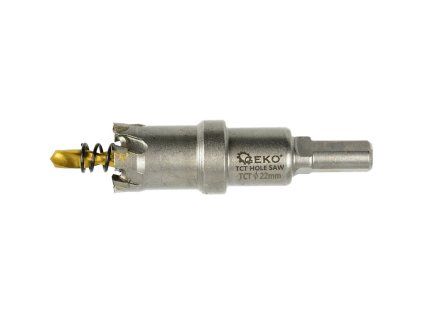 73320 vrtak do kovu korunka do metalu 22 mm s titanovym vrtakem 100