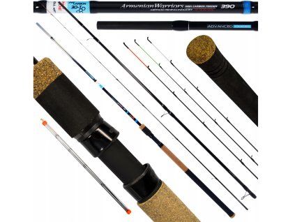 16335 5 feederovy prut hokkaido armenian warriors 3 90 m 30 100 g vykonny feeder na kapry a bile ryby