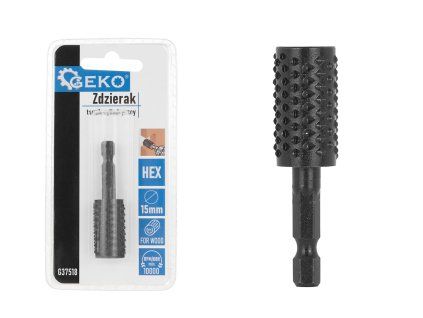 74307 zdzierak valcovy rasple na drevo 15 mm hex 50 250