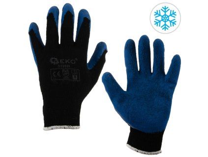 74403 zimni pracovni rukavice blue velikost 8 12 240