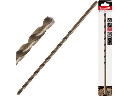 74472 zlate vrtak do kovu delka 8 5 x 305 mm hss din1869 25 100