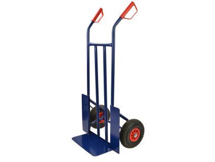 122007 transportni vozik 200 kg 400 x 200 mm modry geko
