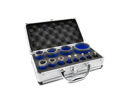 123537 sada diamantovych vrtaku 668 mm 12 ks 5 x 10 mm