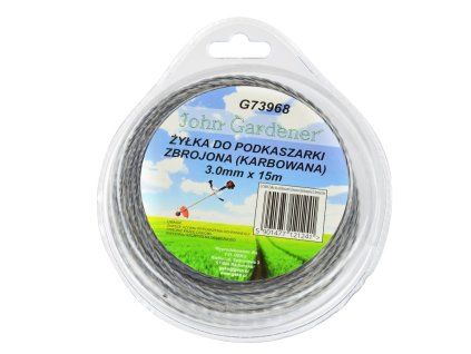 123099 vlasec pro vyzinacku vyztuzeny vroubkovany 30 mm 15 m 10 80 mm geko