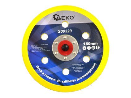 124626 disk s suchym zipem pro pneumatickou brusku 150 mm 20 100