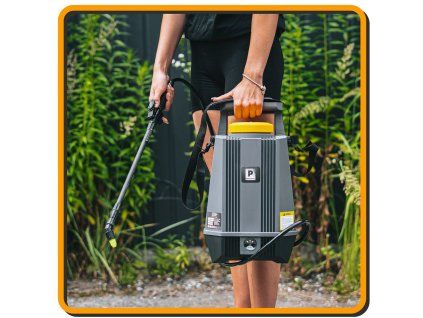 Akumulátorový postřikovač POWERMAT PM-OA-8KA 8 l – akumulátor 12 V / 2 Ah