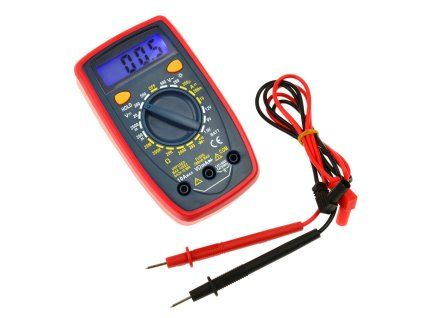 128526 digitalni multimetr geko 33b s podsvicenym lcd displejem a merenim napeti az 500v