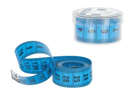 128920 krejcovsky metr geko 150 cm v pouzdre presne mereni pro krejcovstvi a siti