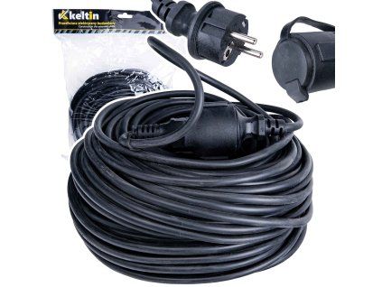 129157 geko stavebni prodluzovaci kabel 40 m ip44 profesionalni reseni pro stavbu a dilnu