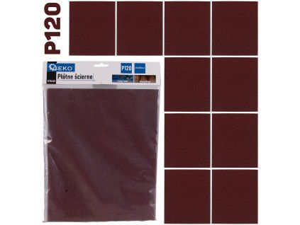 129412 brusne platno geko 230 280 mm p120 10 ks pro profesionalni dokoncovaci prace