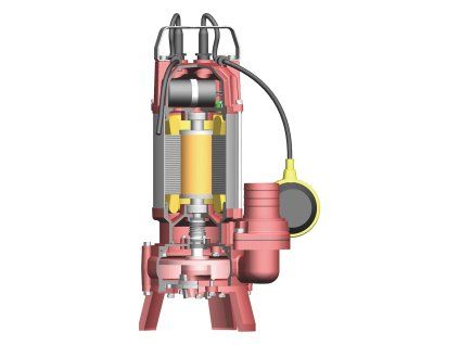 78777 9 129478 cerpadlo do septiku s drticem geko premium 1 5 kw ponorne cerpadlo pro odpadni vody
