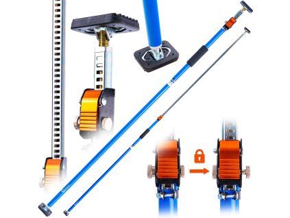 129475 teleskopicka podpora geko 60 kg 160 290 mm stavebni podpera pro profesionaly