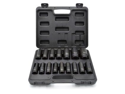 129892 4 sada dlouhych nastrcnych klicu geko 1 2 10 32 mm 16 kusu crv ocel