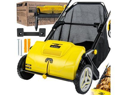 130279 rucni zametac listi geko 53 cm ergonomicky design s lehkou konstrukci pro efektivni sber zahradniho odpadu