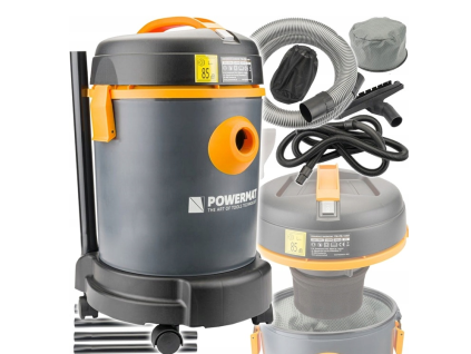 Powermat Multifunkční vysavač na bazén 3v1 – 1600 W, 25 l, 230 V / 50 Hz PM0944