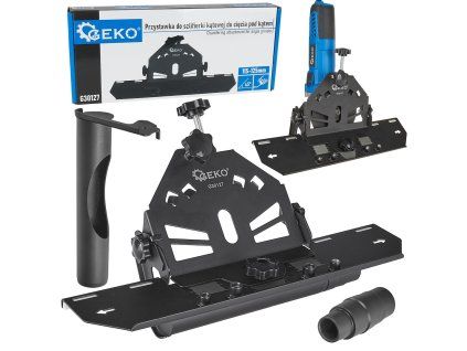 138127 geko nastavec pro uhlovou brusku 115 125 mm presne rezani pod uhlem 45