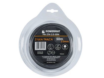 Řezací struna PM-ZTN-2.0-50M, kulatý průřez, 50m
