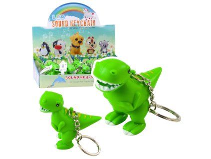 41724 klicenka batoh dinosaurus svitilna led zvuky mix barev