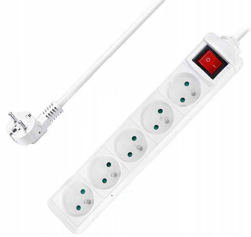 Prodlužovací kabel ONDRAGON s 5 zásuvkami 3 m 16 A — V provozu