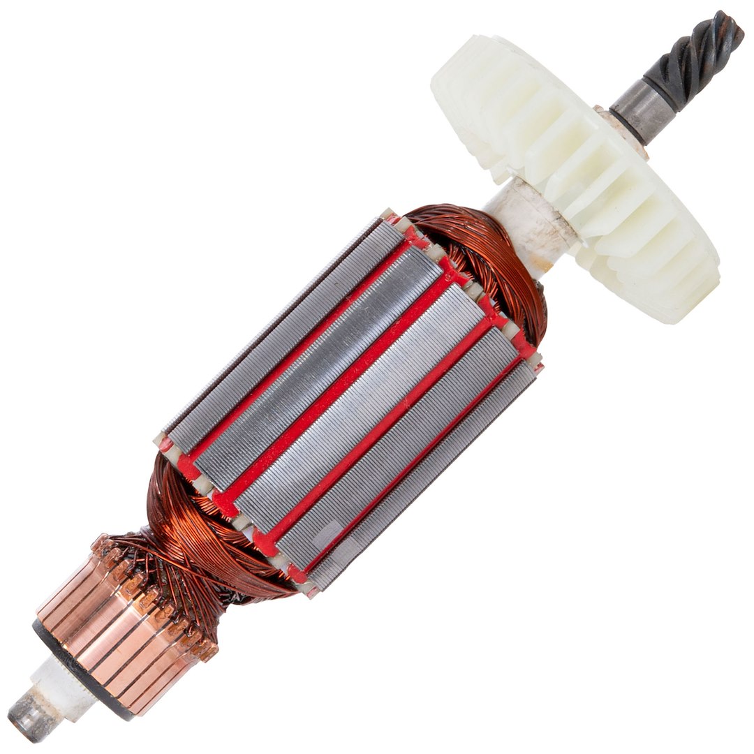 Rotor pro leštičku na auta 1200 W G80294 – náhradní díl, hmotnost 0,48 kg, rozměry 65 × 65 × 180 mm — Celkový pohled
