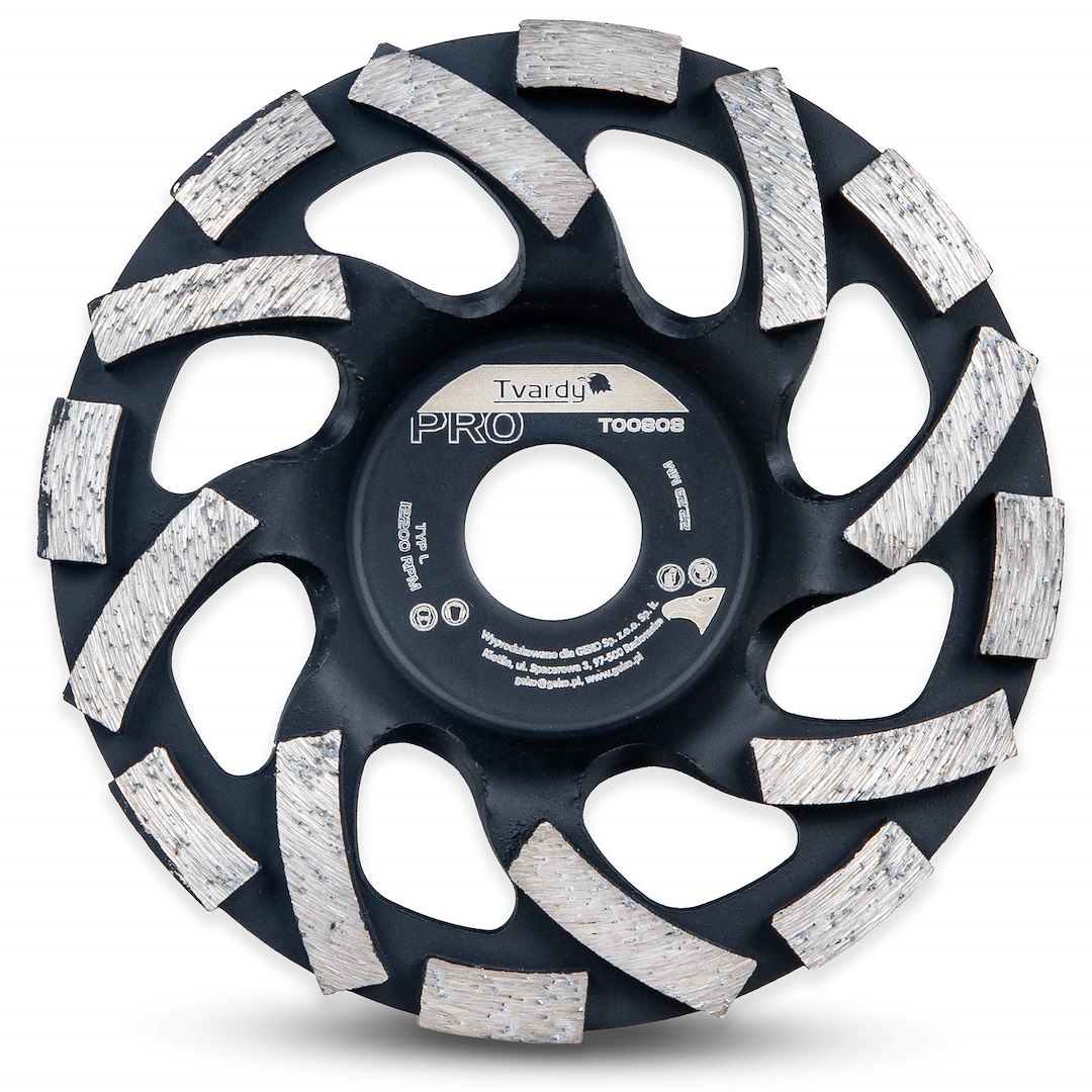 Diamantový kotouč segmentový typ-L 125×5×22,23 mm PROFI – Geko — Segmentový diamantový kotouč