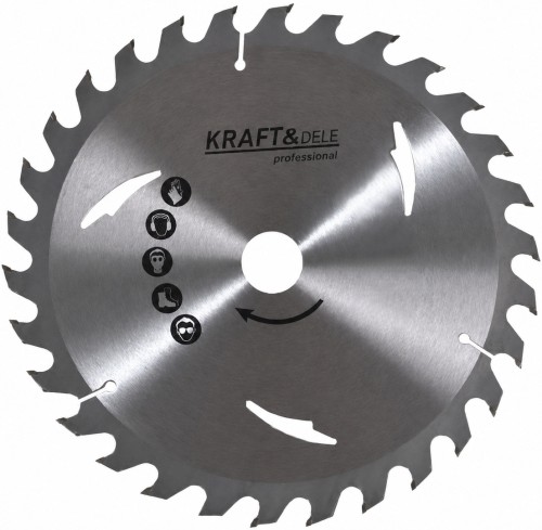 Tarcza vřetenní 180 mm 42 zubů KD940 — Celkový pohled