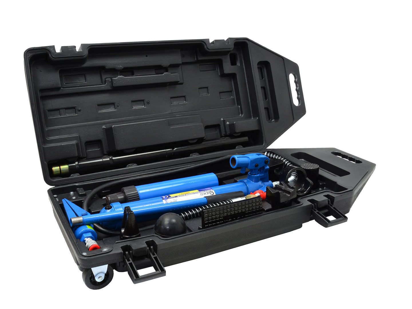 Hydraulický rozpěrák 10T Geko PREMIUM (čtvercový) 10 t, 56 MPa, 33–45 cm — Detail
