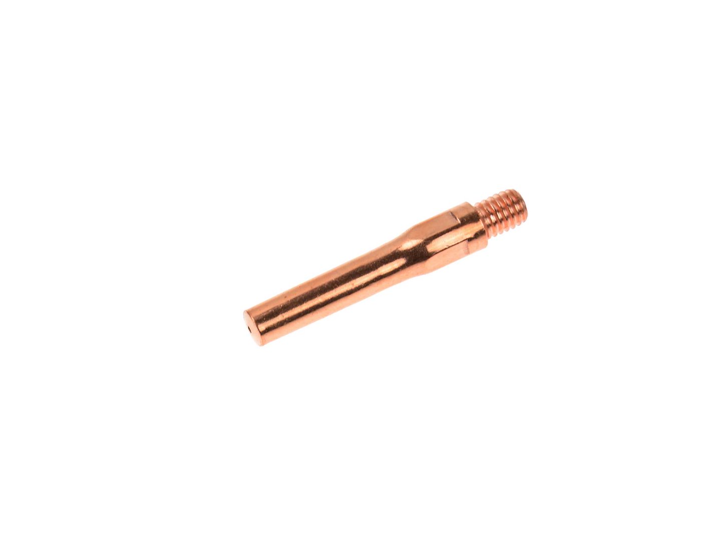 Dlouhá proudová špička fi 1,0 mm M6x45 pro svařovací stroj Mag250 – Geko — Detail