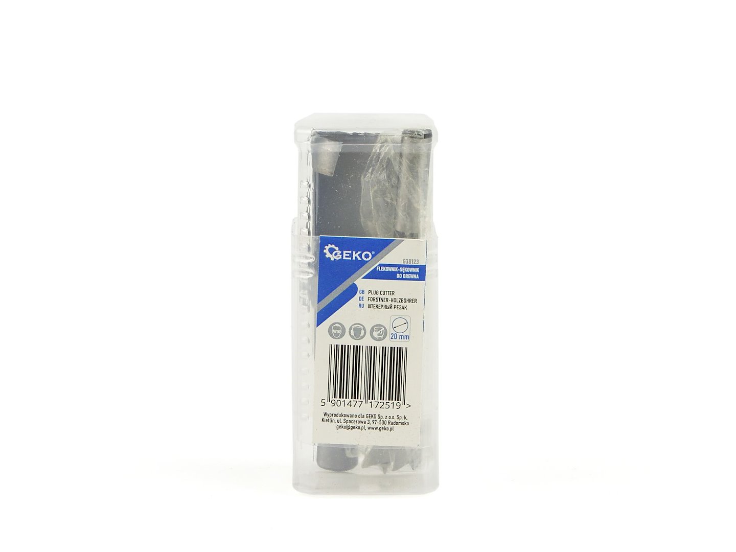 Sekáč na dřevo 20 mm – Geko — Detail sukovníku