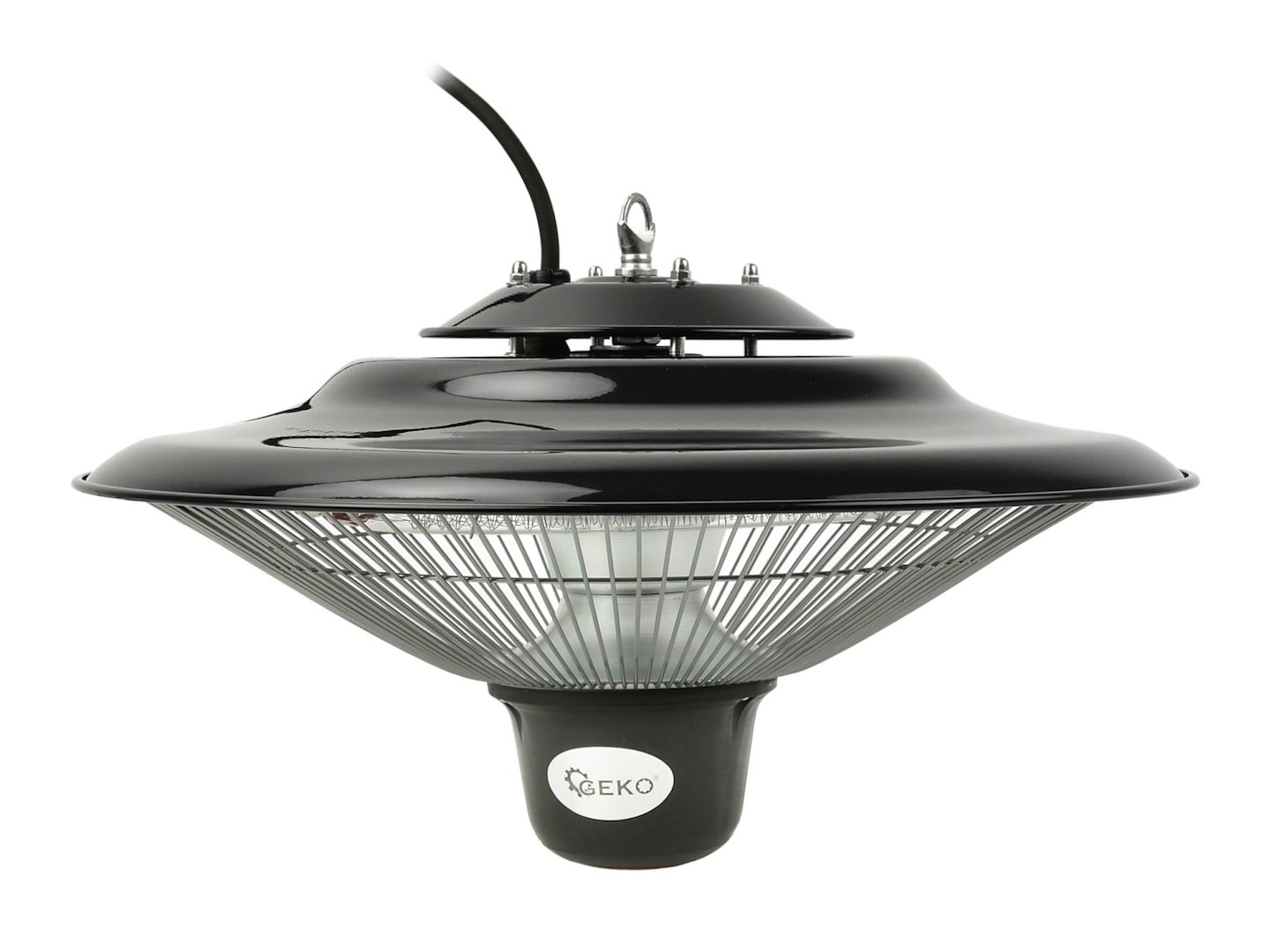 Infračervený zářič Geko s dálkovým ovládáním 1500 W — Celkový pohled