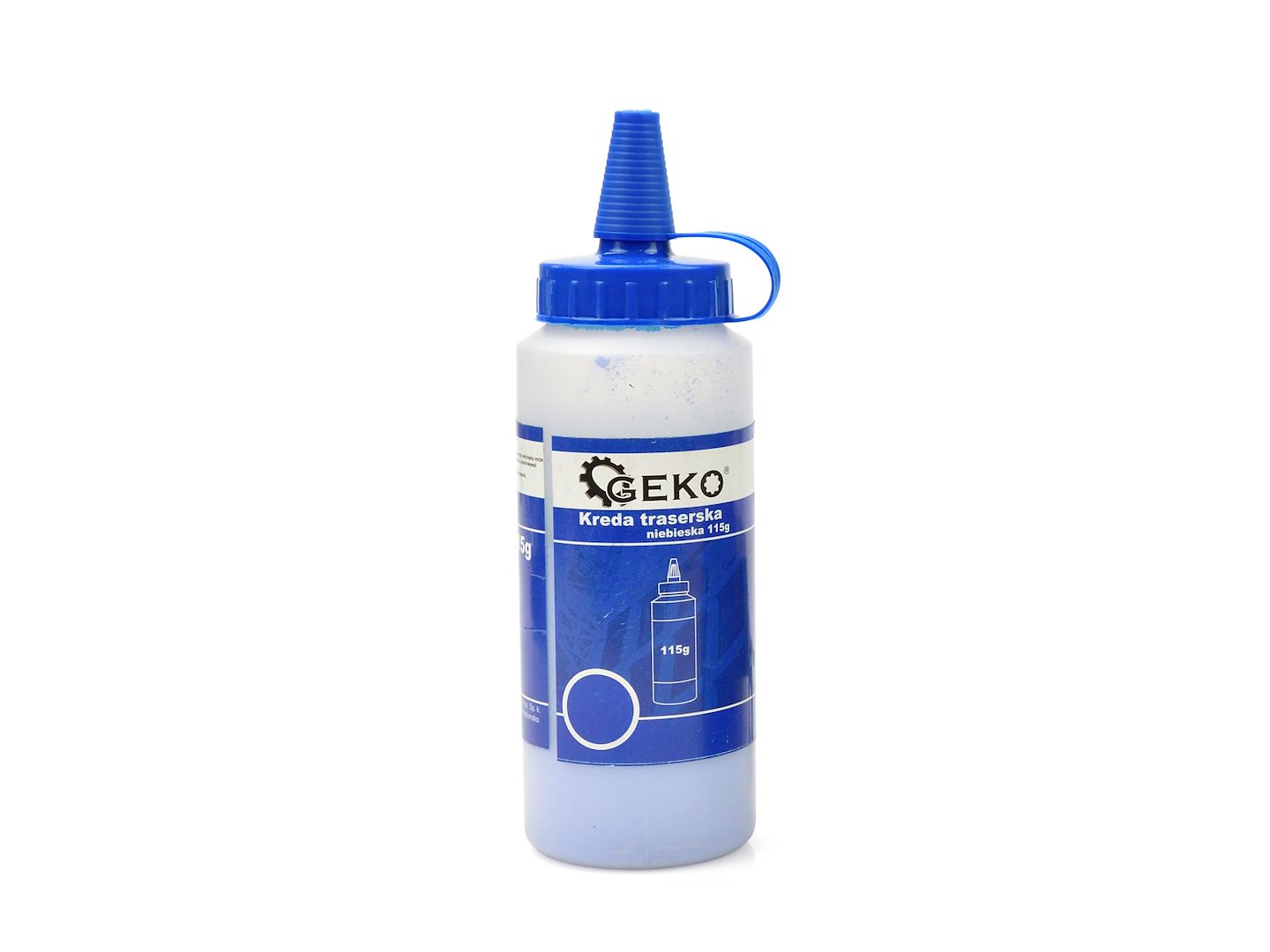 Modrá značkovací křída 115 g – Geko G29041 1