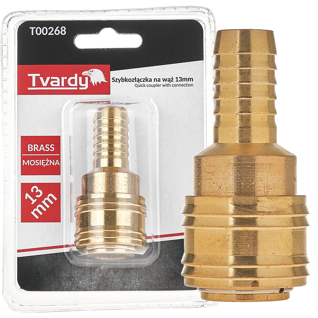 Rychlospojka ženského typu Geko T00268 pro hadice 13 mm — Celkový pohled