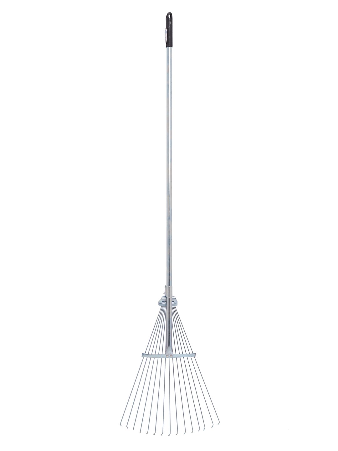 Nastavitelné hrábě Geko s rukojetí, 15 zubů, šířka vachru 19–66 cm — V provozu