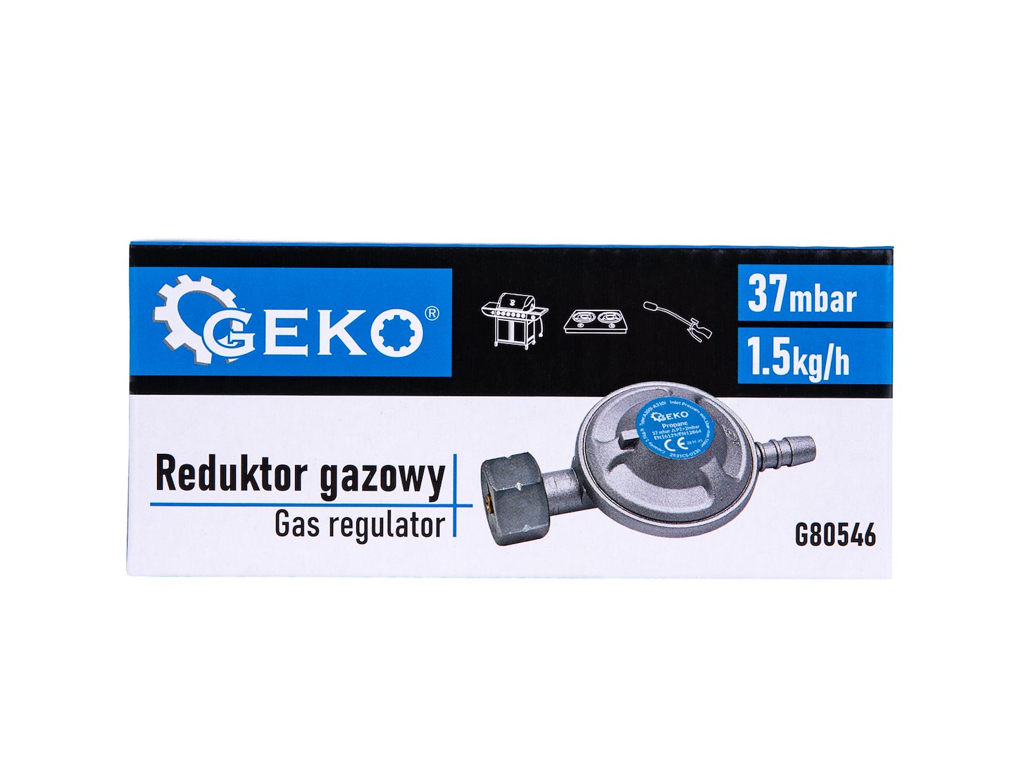 Plynový reduktor 37 mbar 1,5 kg/h — Detail