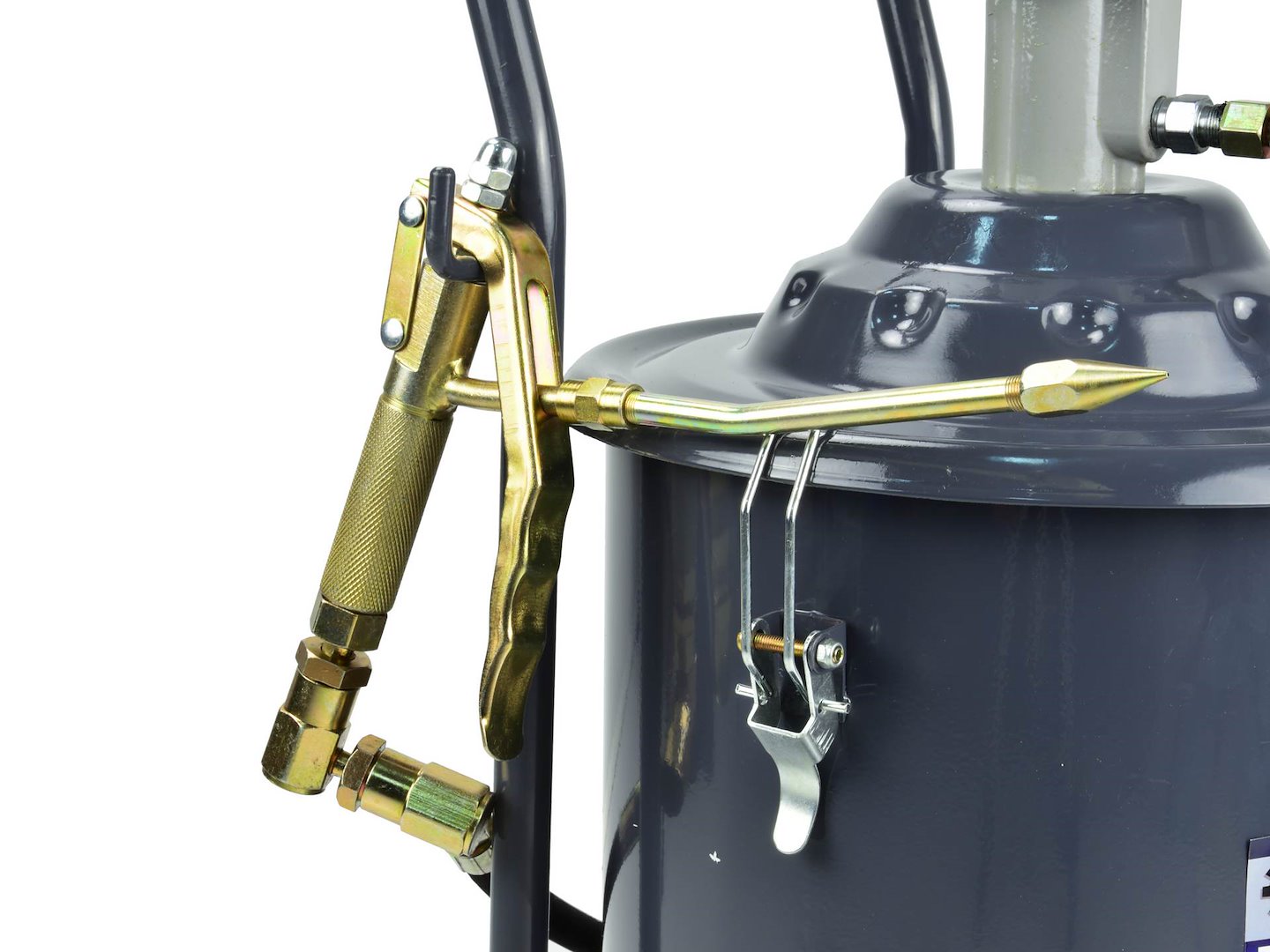 Pneumatická nádoba na olej Geko 20 l — Detail