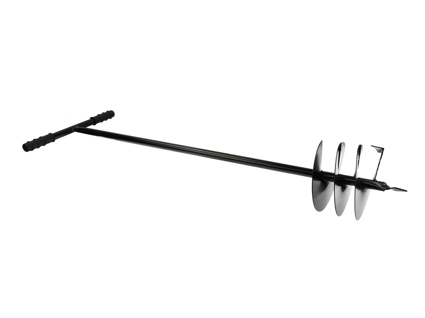 Ruční vrták do půdy 200 mm Geko průměr 20 cm výška 120 cm — Celkový pohled