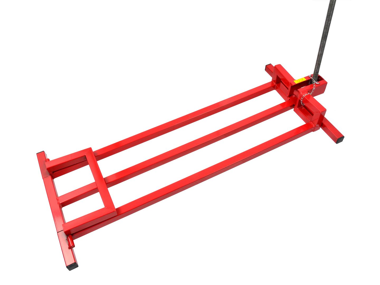 Hydraulický zvedák Geko, 400 kg, nastavitelný sklon 0–45°, model 5901477136443 — V provozu