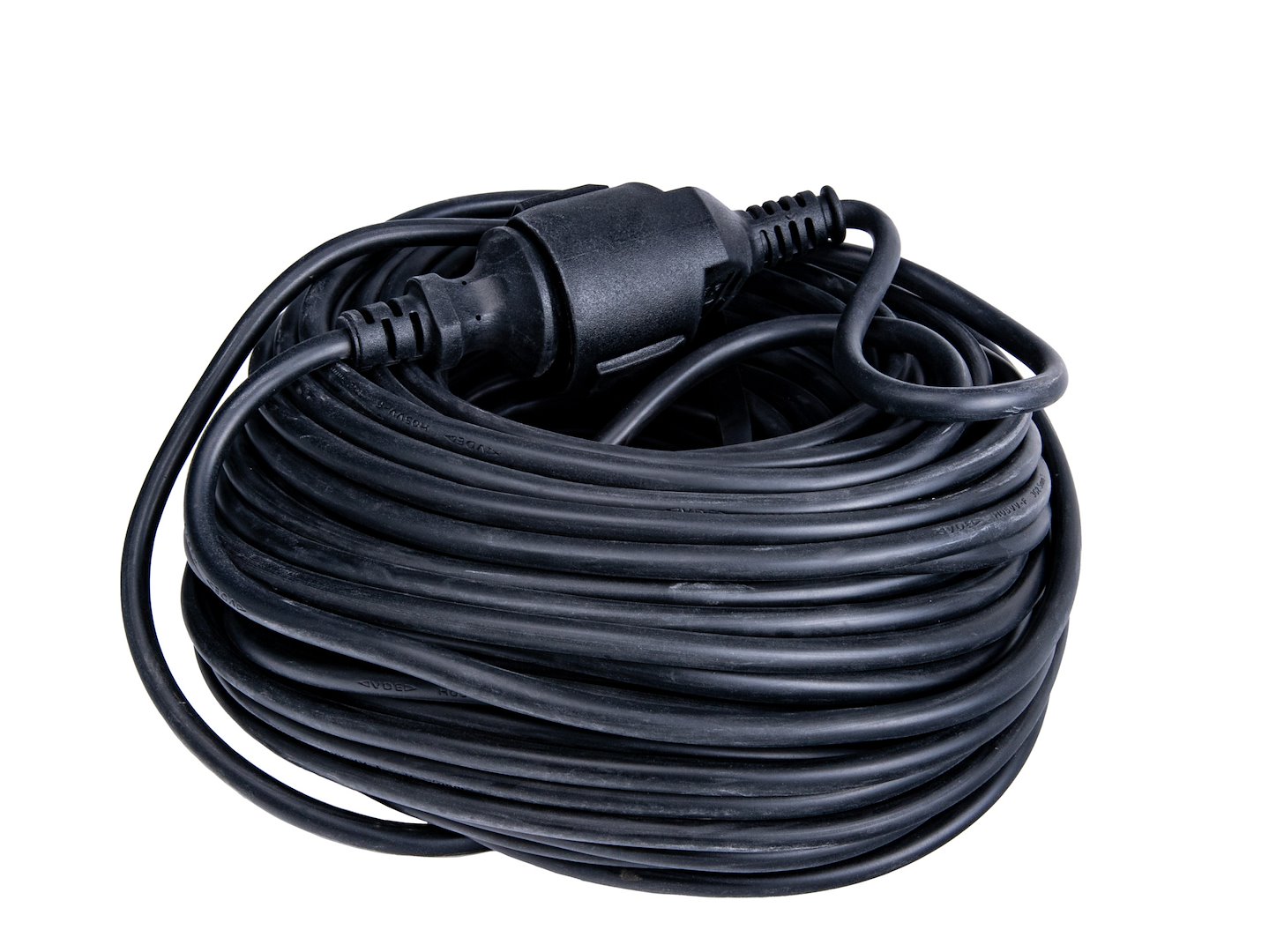 Elektrická prodlužovací šňůra Geko 40 m IP44 3x2,5 mm — V provozu
