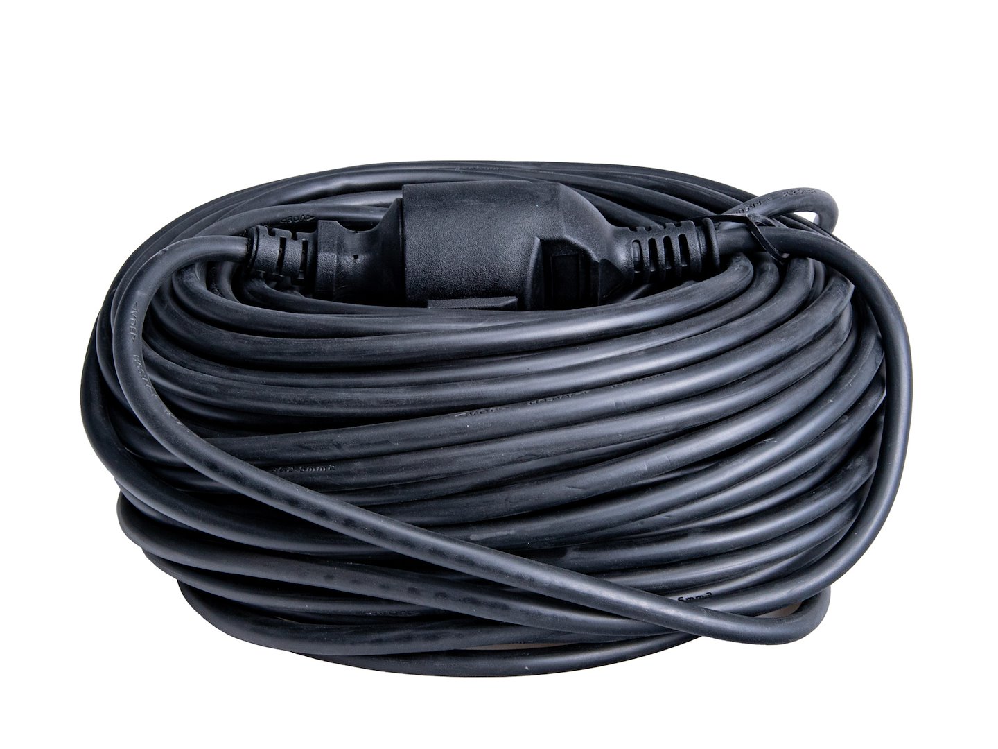 Elektrická prodlužovací šňůra Geko 40 m IP44 3x2,5 mm — V provozu