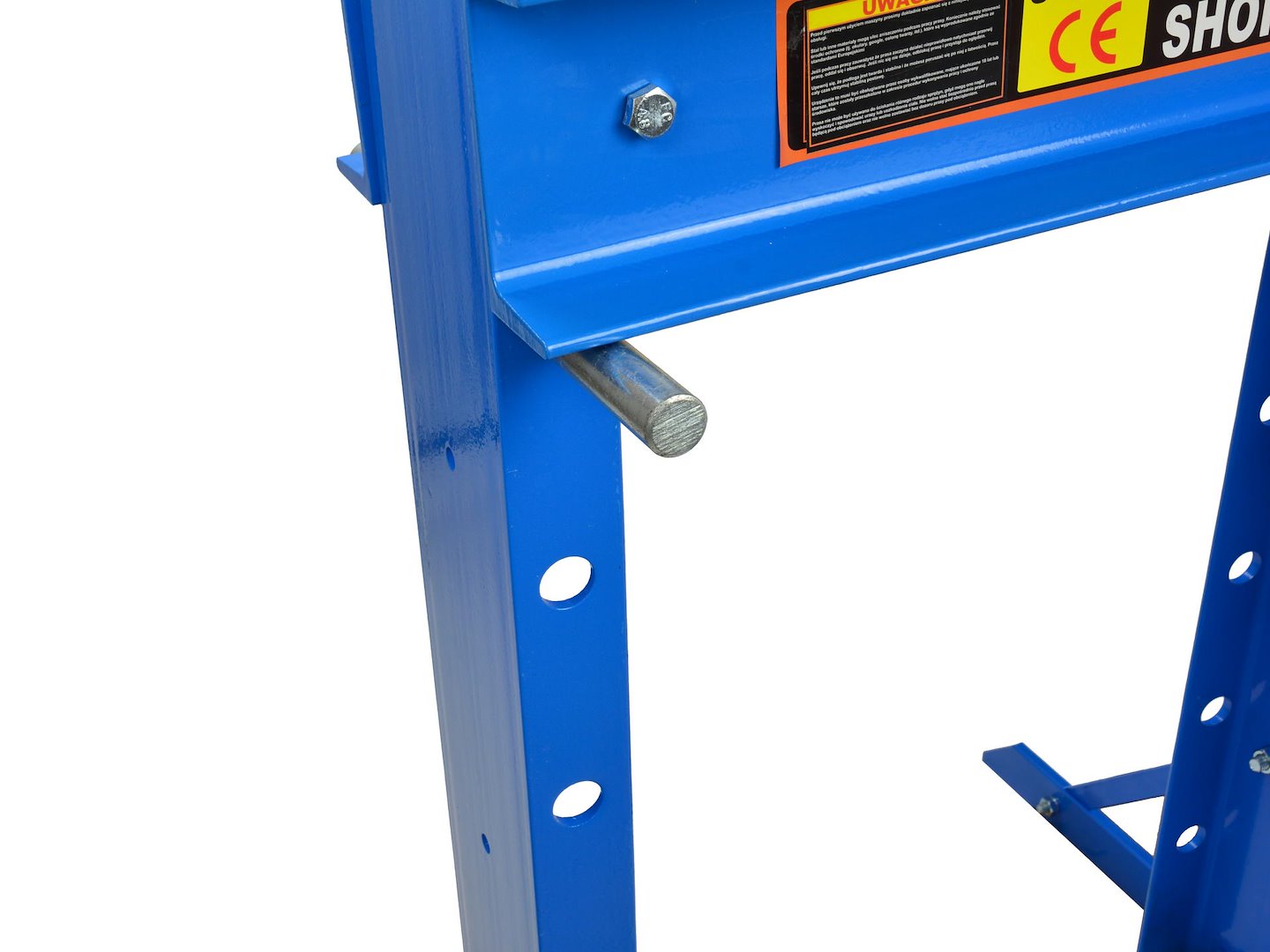 Hydraulický lis 30T s manometrem a dvoustupňovým čerpadlem Geko — Detail