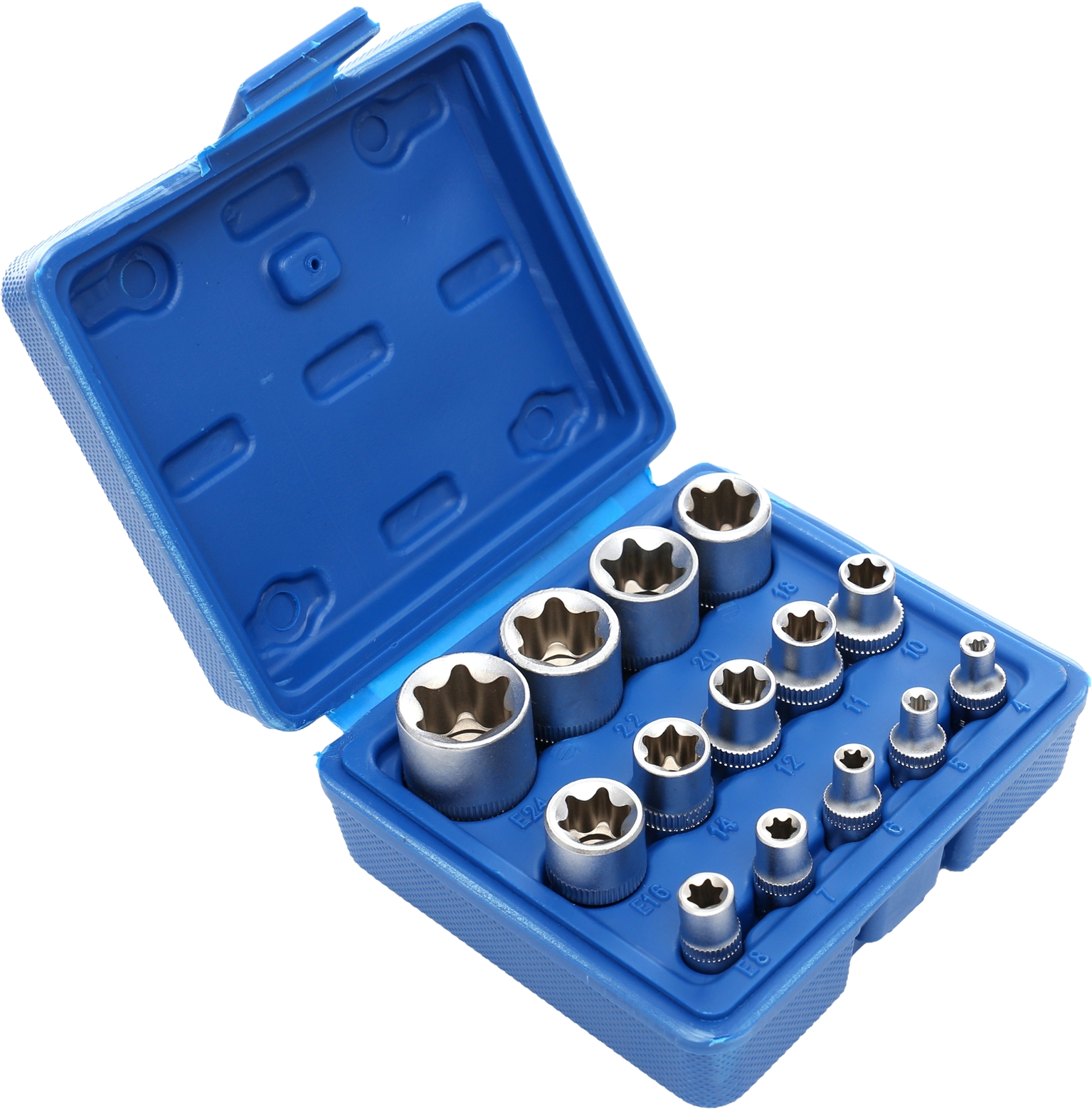 Sada 14 ks Torx bitů Kraft-Dele KD10335 — Celkový pohled