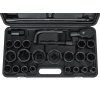 Sada příklepových nástrček 26 ks 3/4"/1" 12-hran/6-hran 17–65 mm GEKO