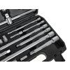 Sada prodloužení a T-klíčů 25 ks 1/4" 3/8" 1/2" GEKO