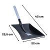 Lopatka ke krbu GEKO ocelová 21,7×23,5 cm, celková délka 38 cm